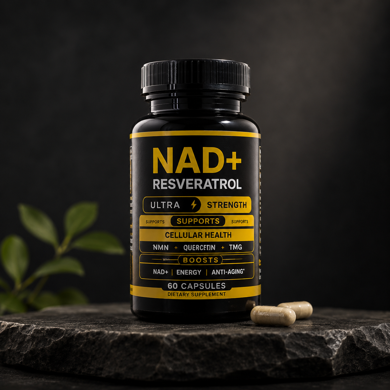 NAD+ Resveratrol Savia Viva