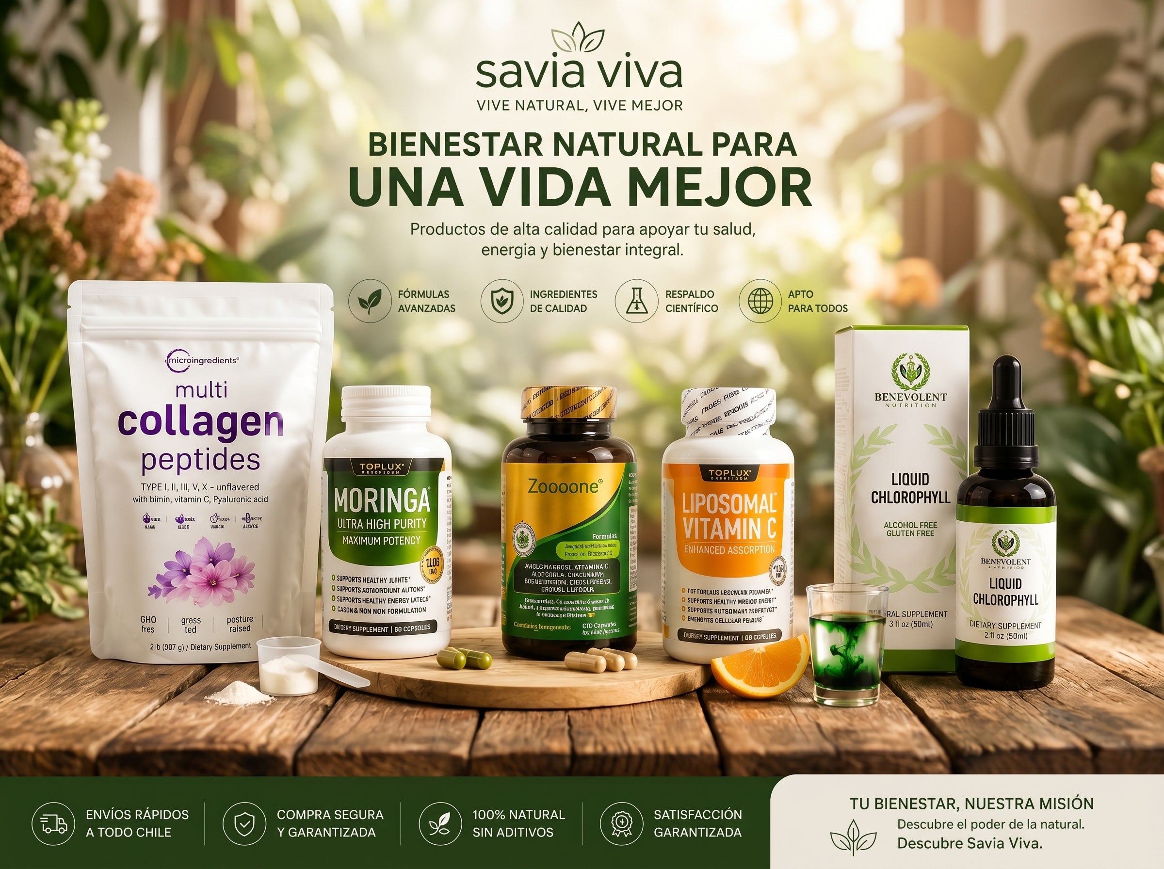Familia de productos Savia Viva